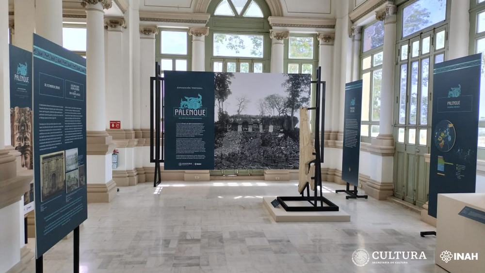 La exposición temporal Palenque. 200 años de descubrimientos abre en el Palacio Cantón, en Yucatán