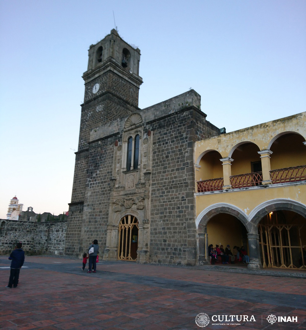 San Andrés Calpan, en Puebla, sede del programa Voluntarios del Patrimonio Mundial de la Unesco. Foto: Gerardo Peña. INAH