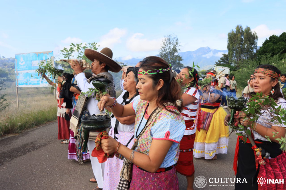 Festejan 13 años de la inscripción como Patrimonio Mundial de las Cuevas Prehistóricas de Yagul y Mitla 