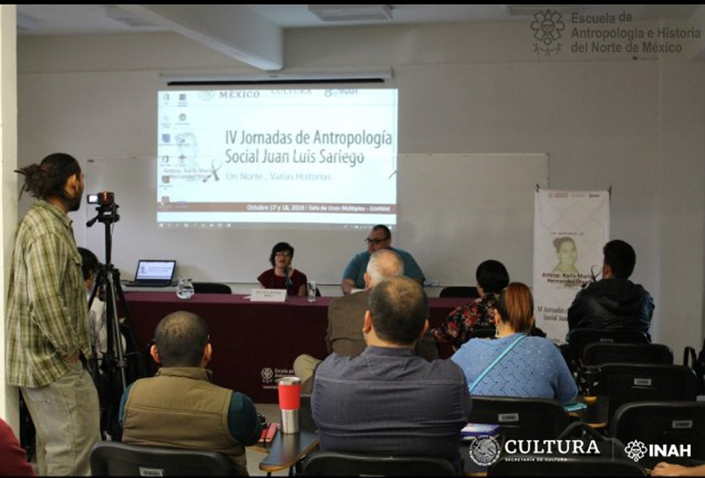 Alistan las V Jornadas de Antropología Social Juan Luis Sariego, en la Escuela de Antropología e Historia del Norte de México. Foto cortesía EAHNM.