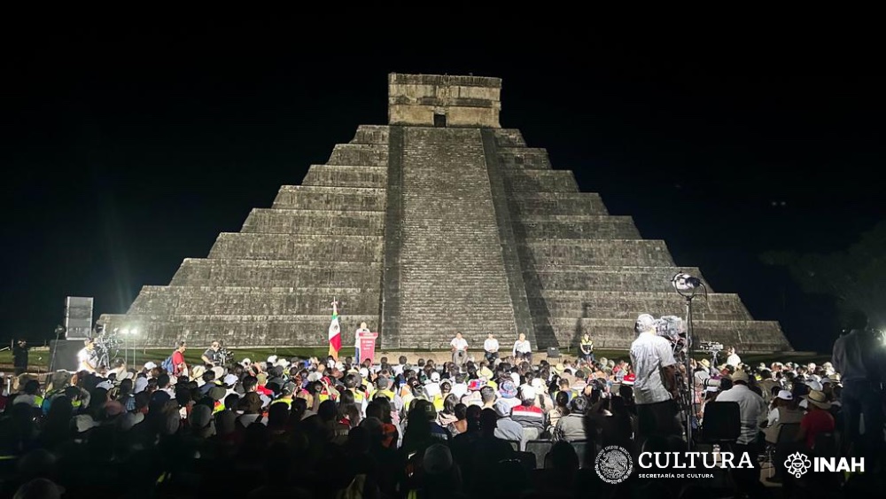 Evento Recuperación de la memoria y la grandeza de la civilización maya Foto Presidencia