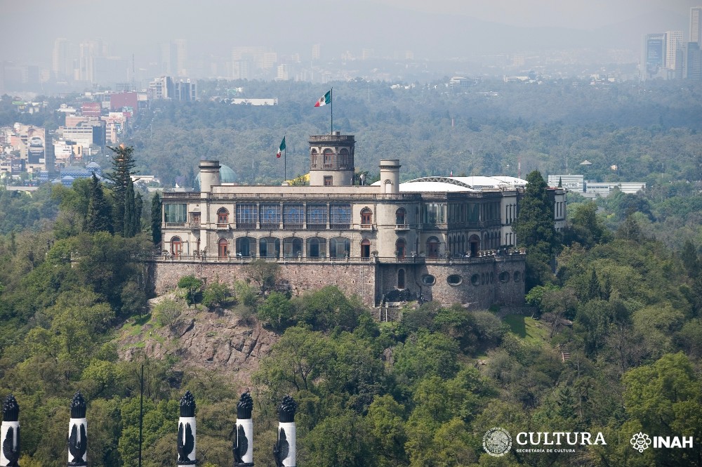 Panorámica del Museo Nacional de Historia, Castillo de Chapultepec. Foto: Omar Dumaine.