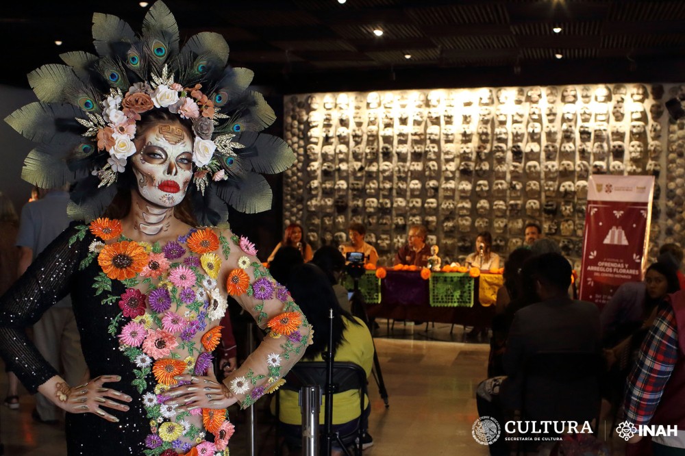 Anuncian la 4ta. Edición del Festival de Ofrendas y Arreglos Florales del Centro Histórico, Ciudad de México. Foto: Gerardo Peña Torres. INAH