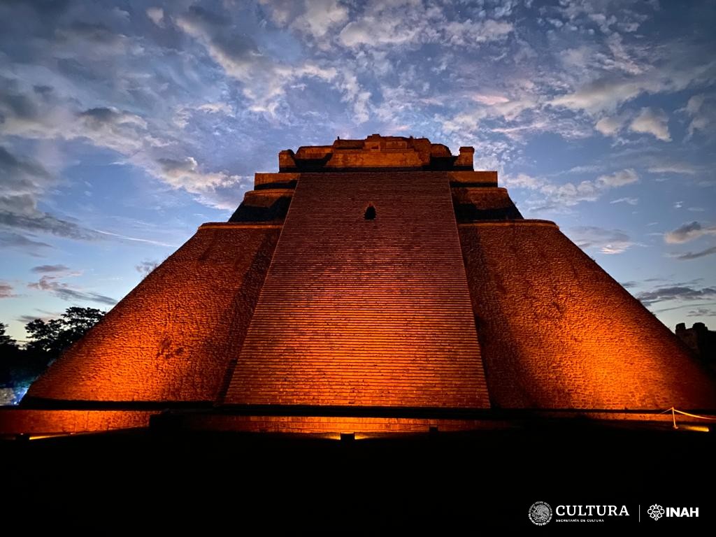 Zona Arqueológica de Uxmal. Foto: Presidencia.