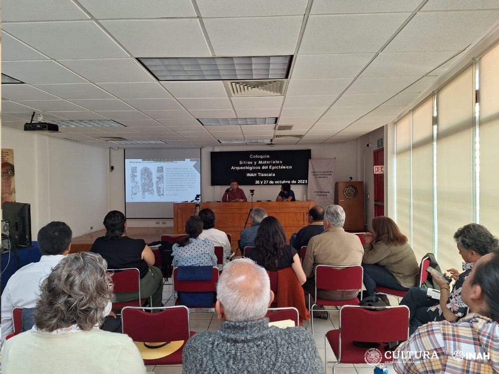 Concluyó el coloquio “Sitios y materiales arqueológicos del Epiclásico”, en Tlaxcala. Foto: Centro INAH Tlaxcala.