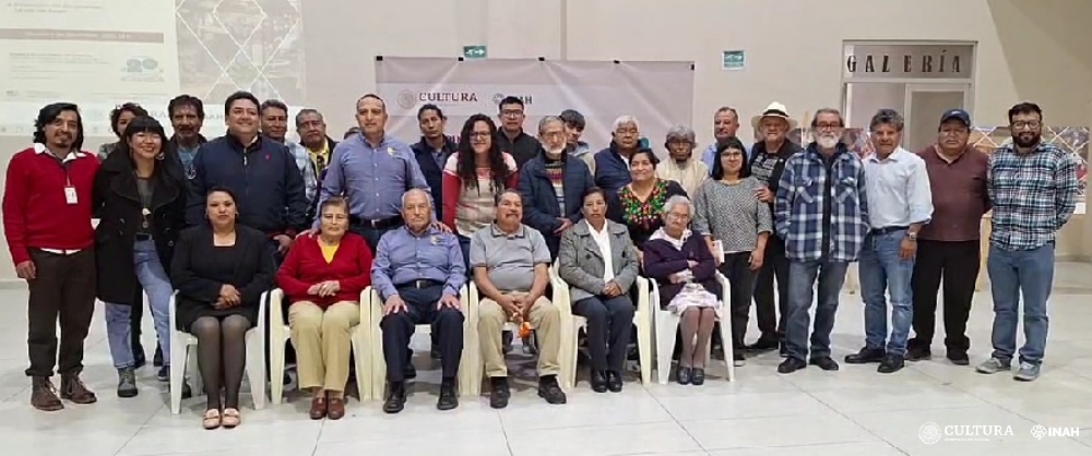 Foto grupal. Foto: Centro INAH Tlaxcala.