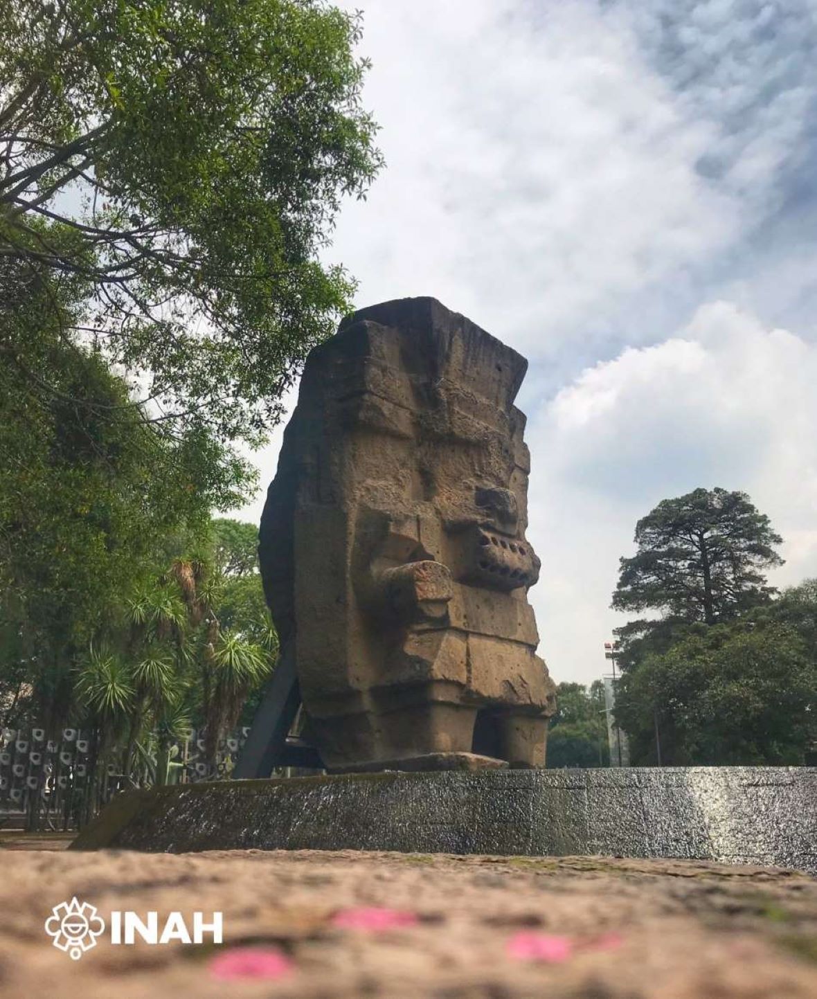 Monolito de Tláloc (Museo Nacional de Antropología)